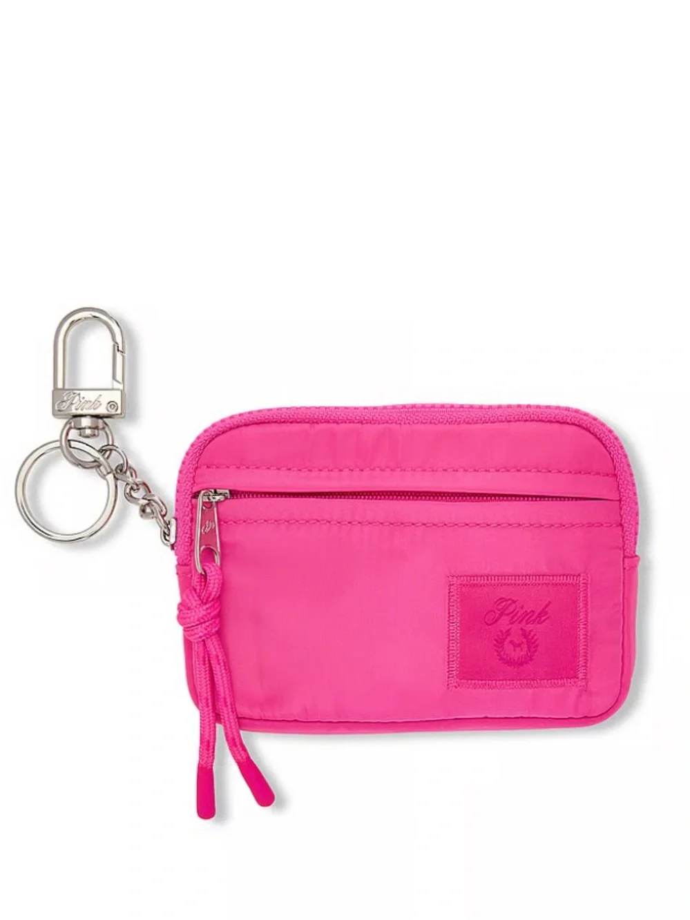 Victoria’s Secret PINK Hot Pink Key Pouch with Carabiner